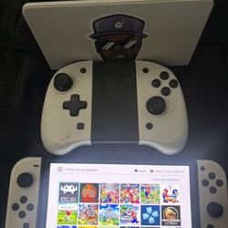 Nintendo Switch. Oled. Con Muchos Juegos Y Control Adicional 