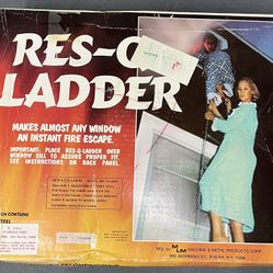 Res-Q Ladder 2-story 15 Foot Fire Escape All Steel
