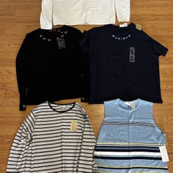 t shirts women lot 5pcs All Is Size XL recognized brands