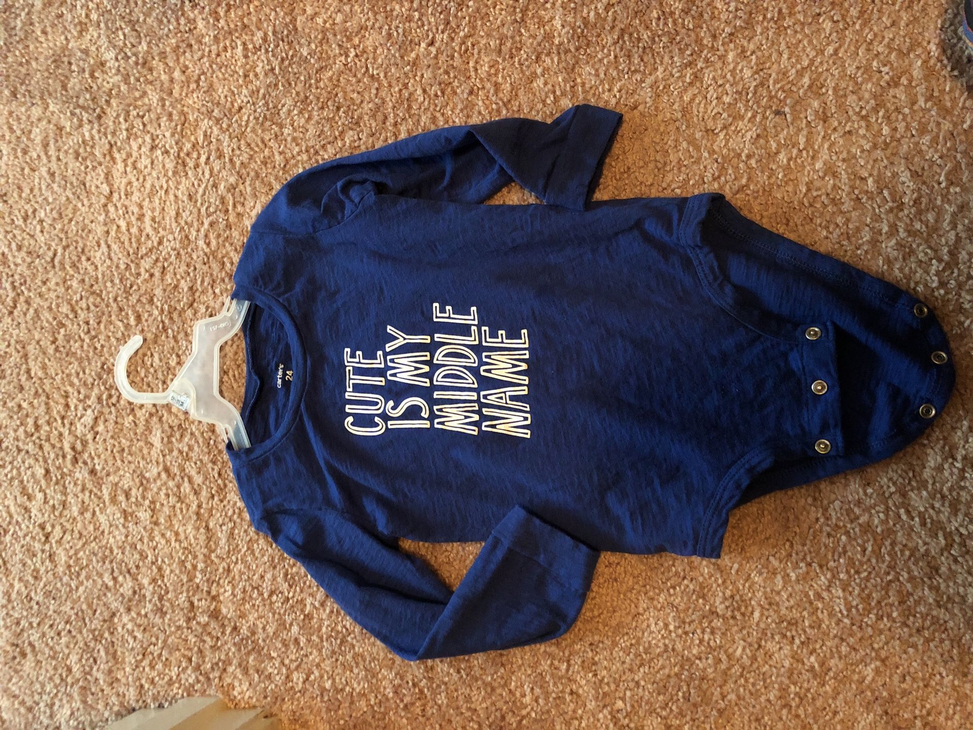 Carter’s onesie