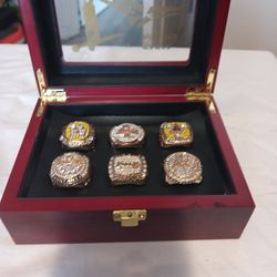KOBE BRYANT (MAMBA FOREVER) REPLICA CHAMPIONSHIP RINGS 