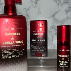 Brand NEW!!! 🚿   Old Spice Bath & Body/Fragrance Products - Cashmere & Vanilla Wood (((PENDING PICK UP)))