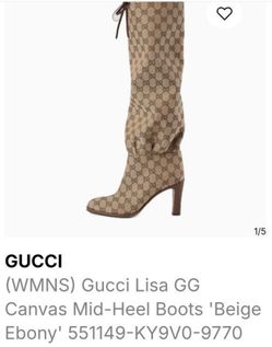 Gucci High Boots Size 7.5 Woman's / 1time Worn !