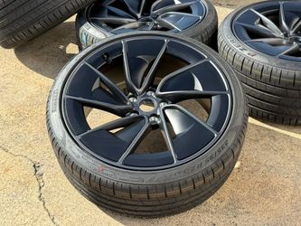 FREE-DELIVER 4x OEM 2026 Tesla Model 3 Performance 20" Warp Wheels Tires 100%