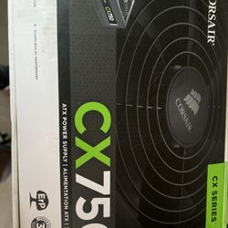 Corsair CX750 750W Power Supply – Brand New (Open Box)
