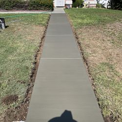 Concrete Walkway