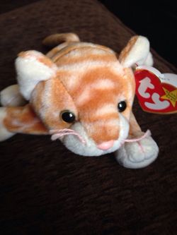 Fourth to fifth generation beanie baby "amber"