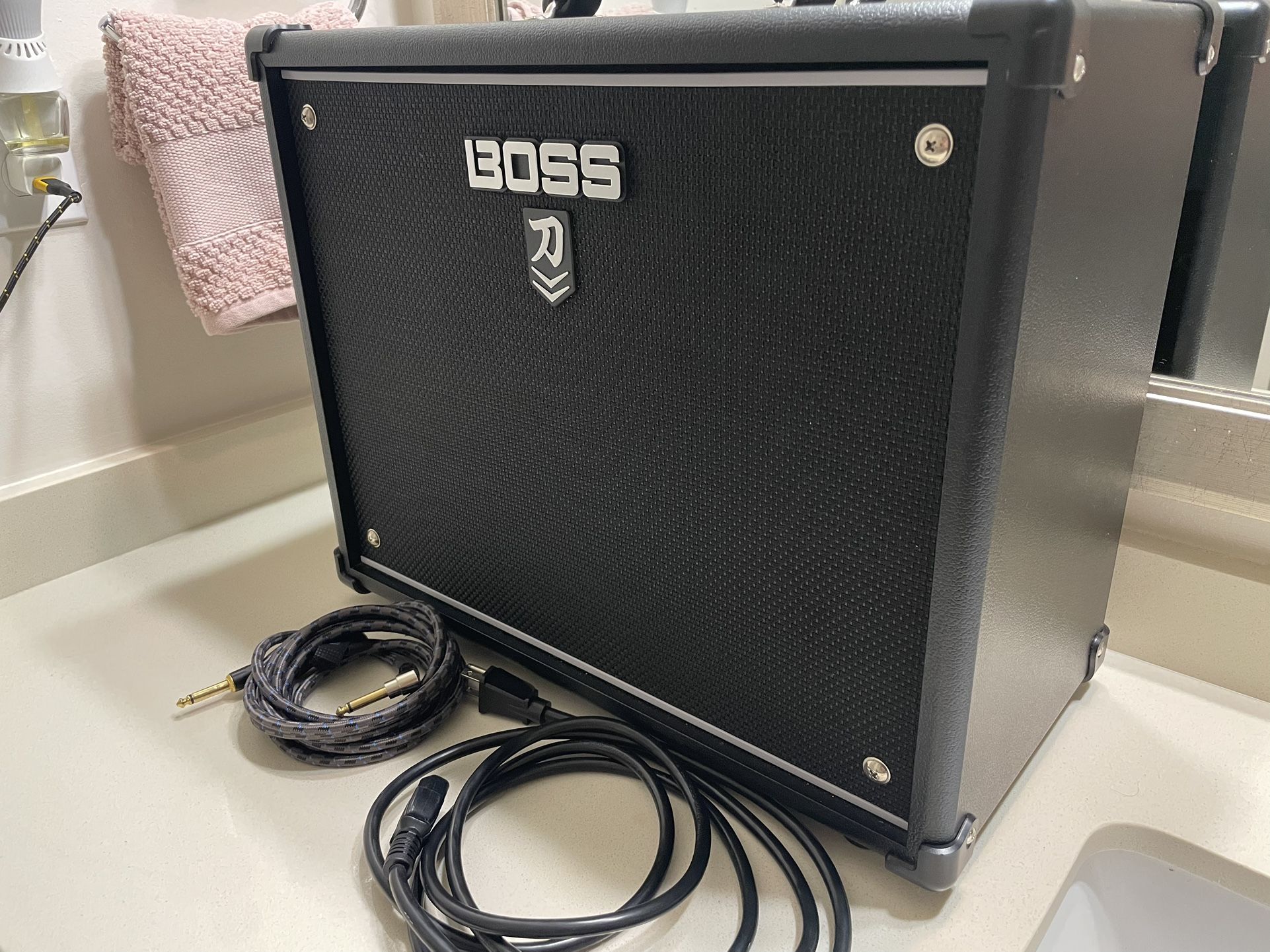 Guitar Amplifier BOSS KATANA Mk 11 And Guitar
