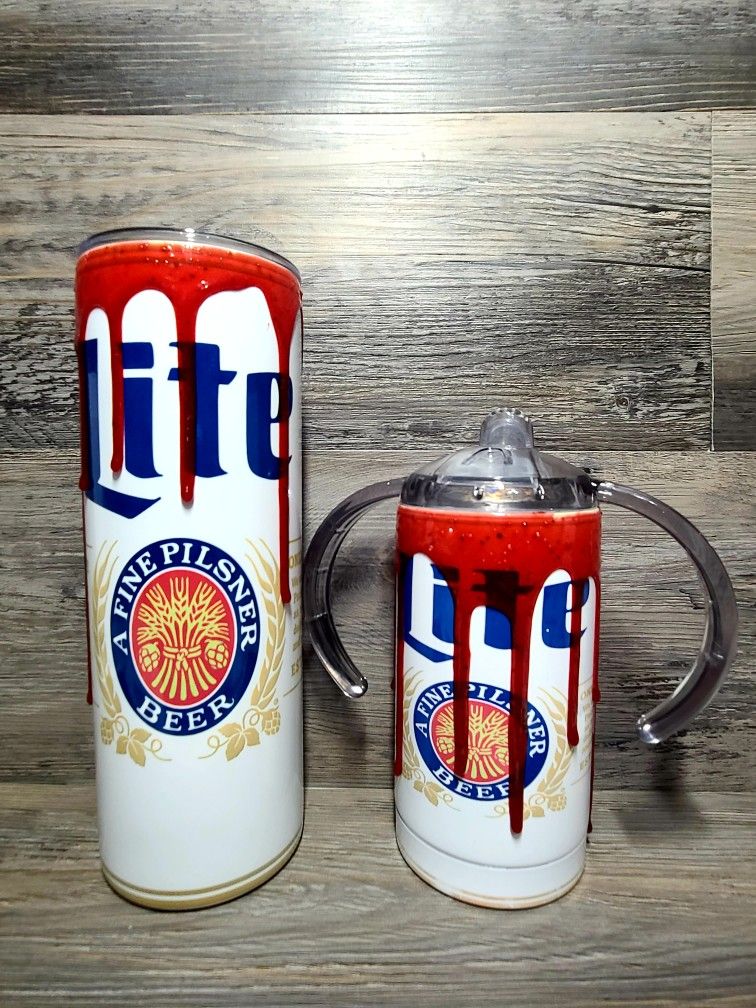 Miller Lite Tumbler Set
