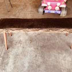 Live Edge Bench/ Coffee Table 