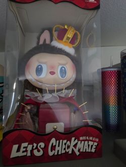 Popmart King Checkmate Labubu