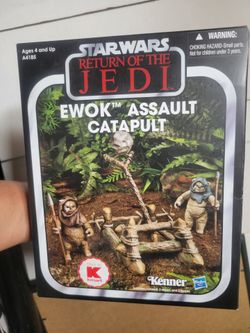 Star Wars ROTJ Ewok assault catapult K-mart exclusive