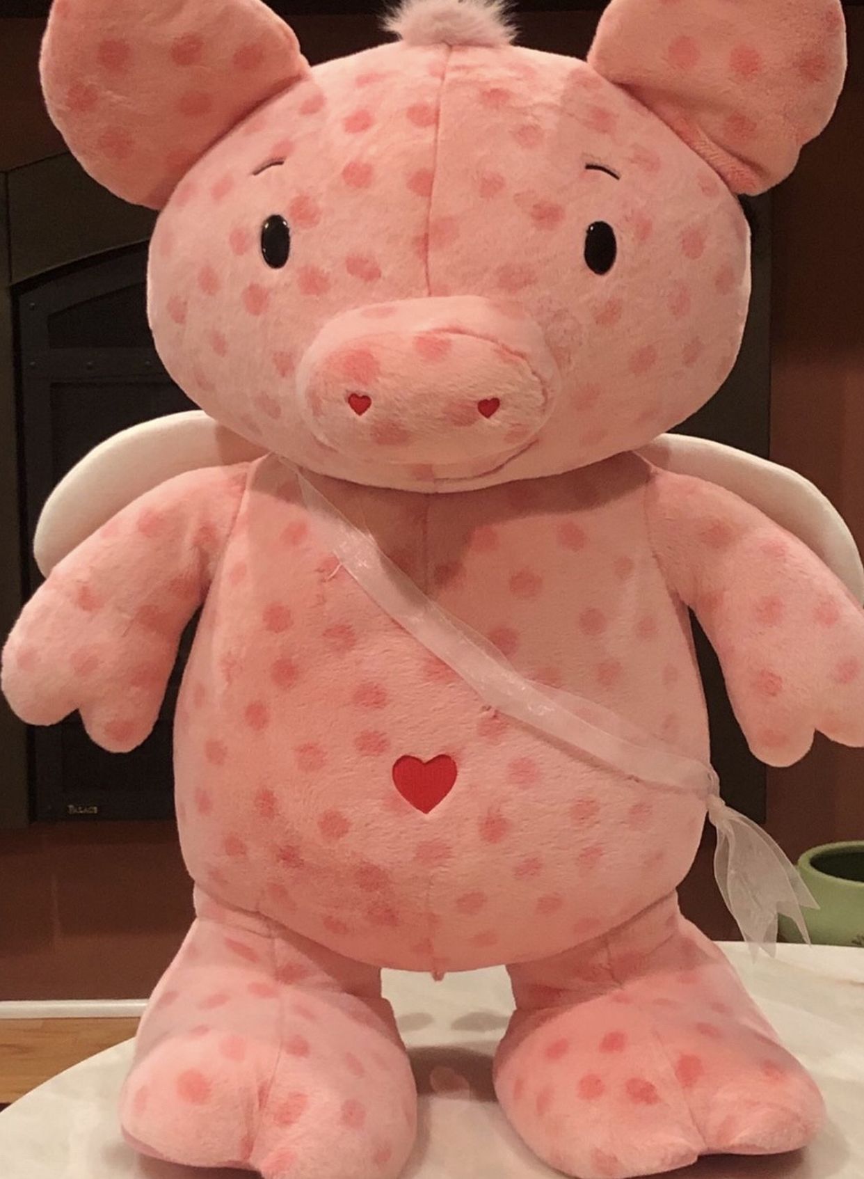 Valentine Giant Pig Plush