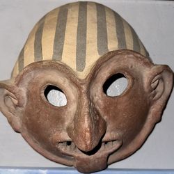 Peruvian Ceramic Mask Wall And Home Decor