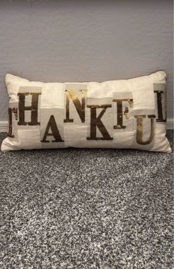 Pier One Thankful Pillow