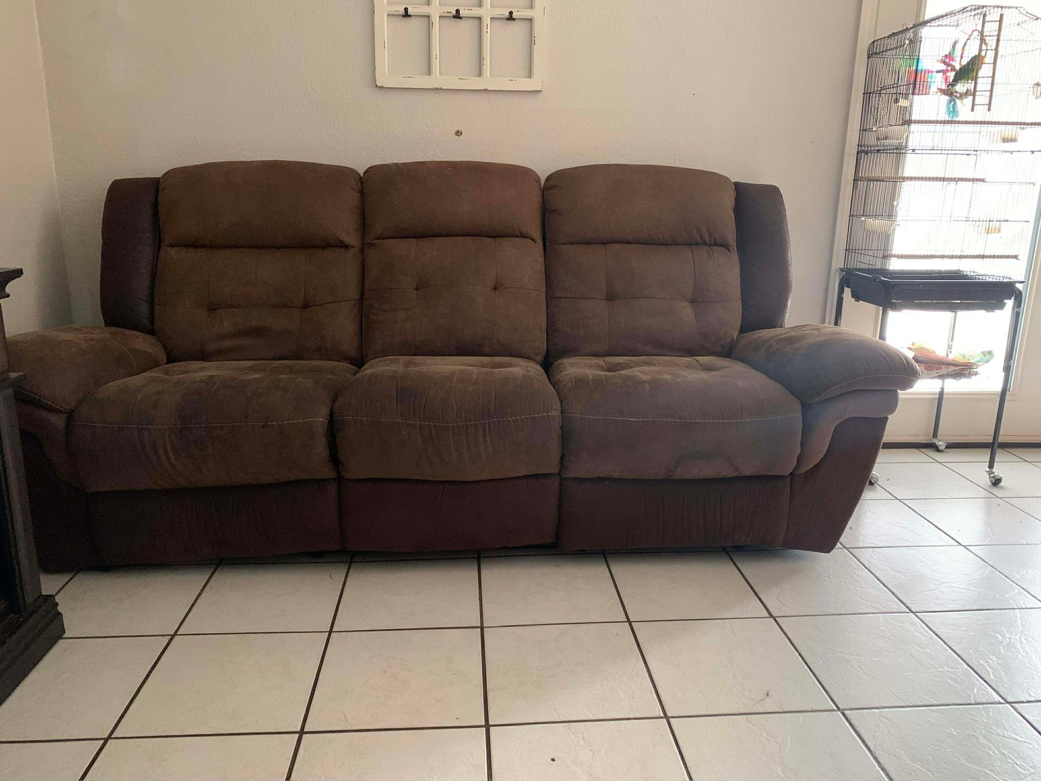 Brown Couch Set 