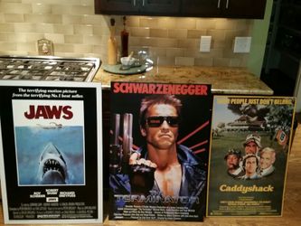 Movie wall art, wood embossed!