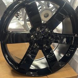 Trailblazer SS Replicas 24x10 - 6x139 Bolt Pattern Glossy Black
