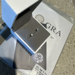 Women’s Or Kids Diamond 1ct. earrings Passes Tester✅