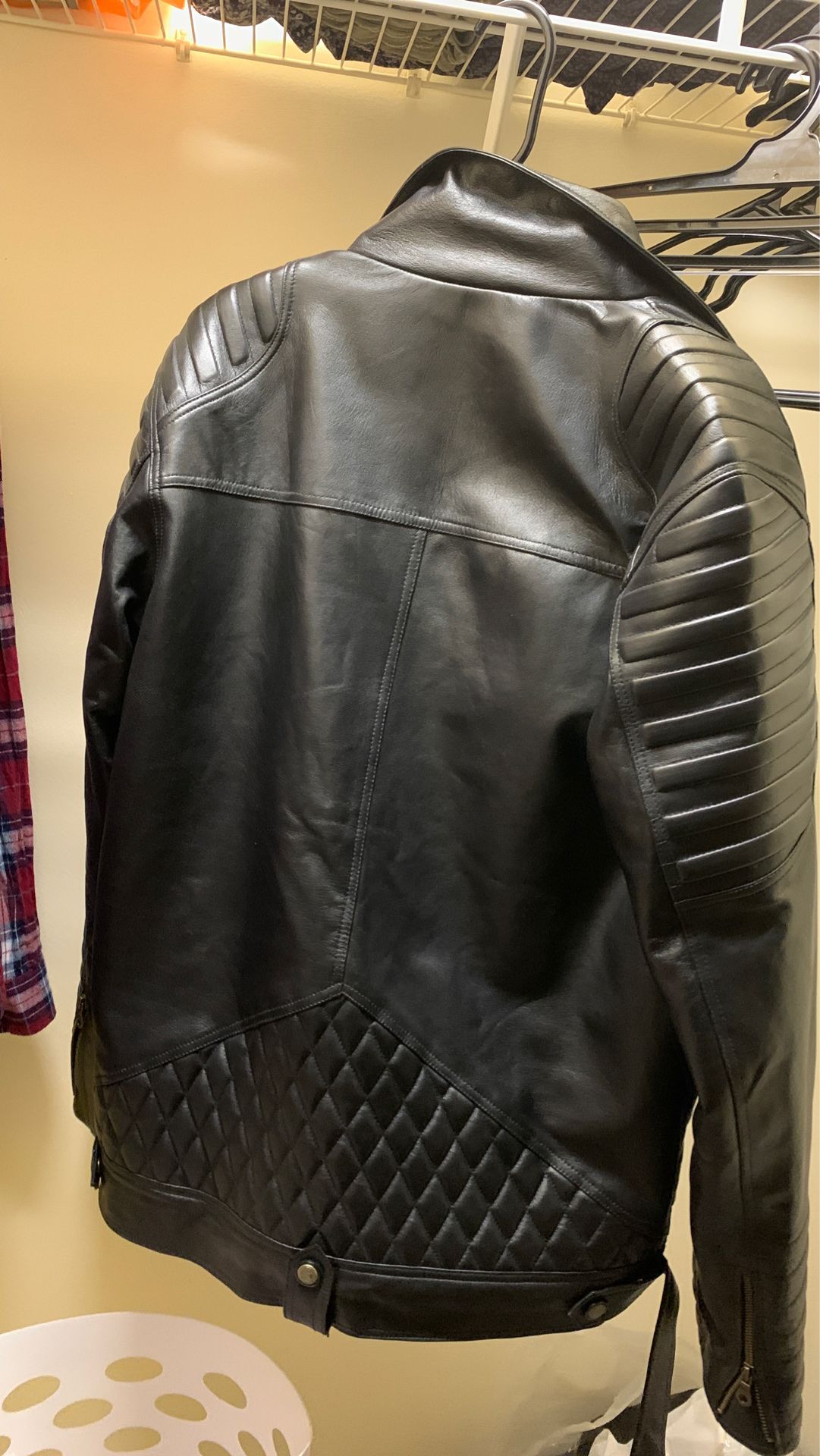 Leather jacket