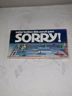 Vintage 1972 Sorry Board Game In Excellent New Condition (Is Complete Nothing Missing)