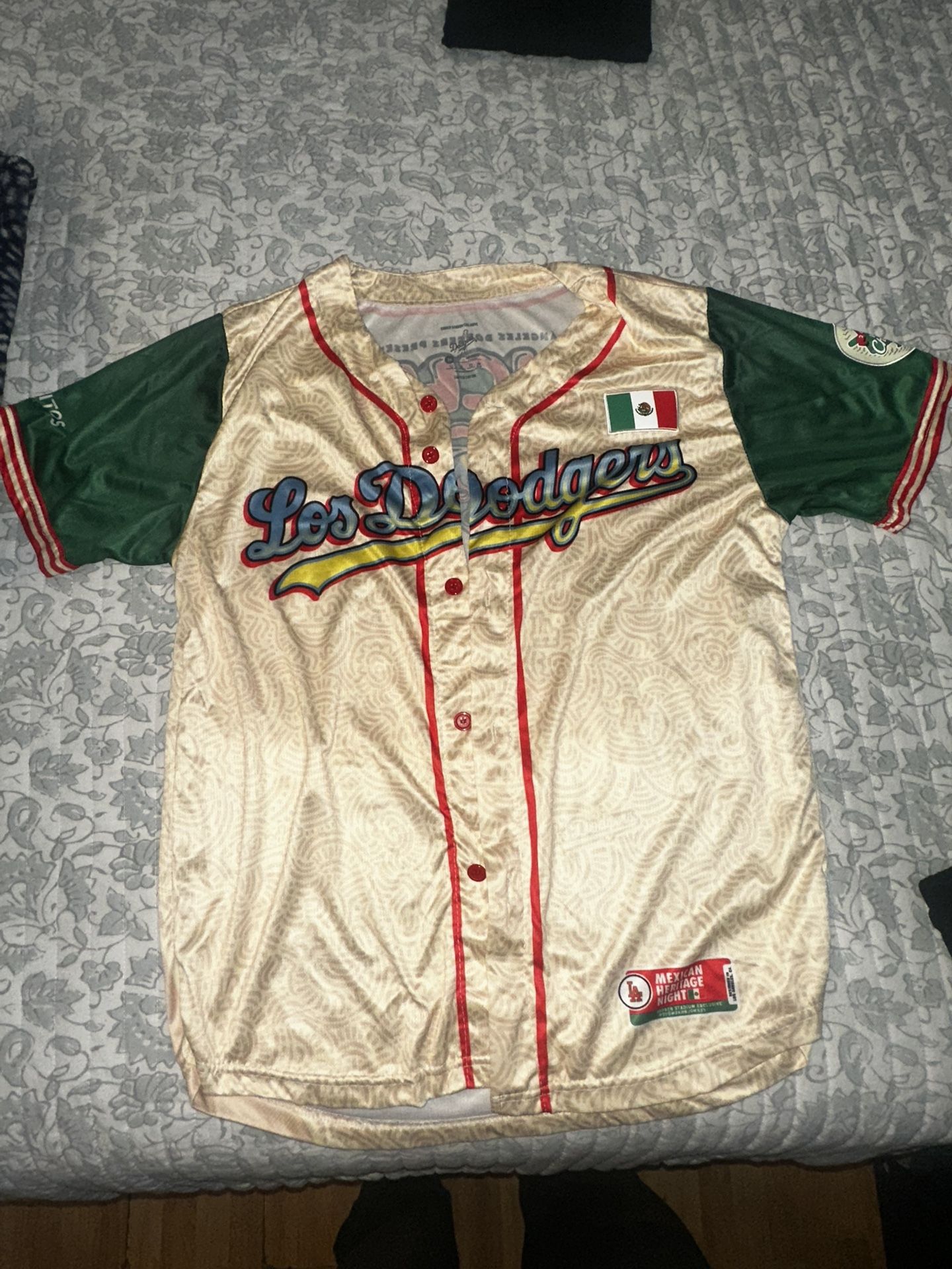 LA Dodgers Mexican Heritage Night Jersey