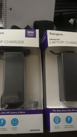Targus 90w standard laptop universal laptop charger new in box