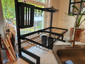 Over the Sink Dish Drying Rack