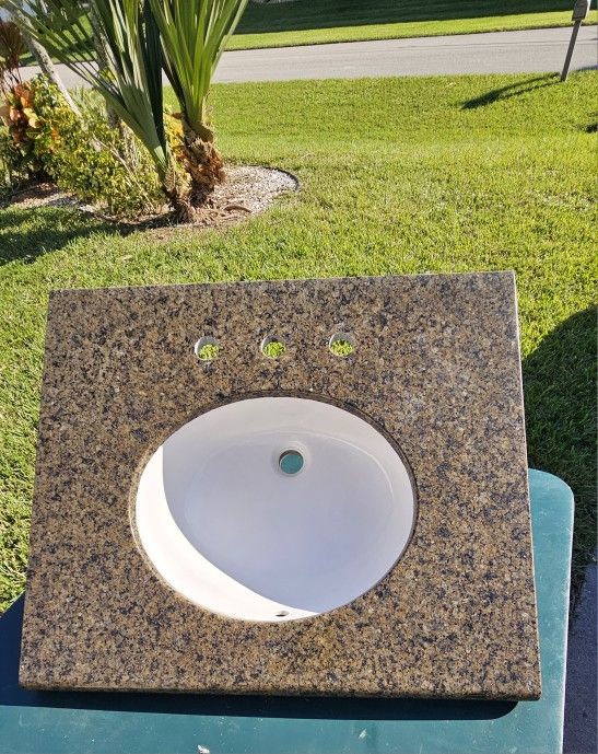 Granite Sink Vanity Top