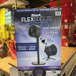 New Shark Flexbreeze Pedestal Misting Fan 