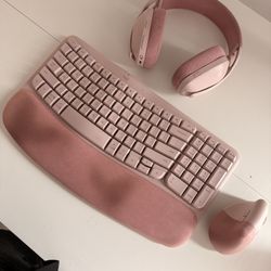 Logitech Keyboard, Mouse & Headset