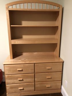 Dresser and bookcase