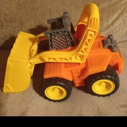 Fisher Price 2004 heavy duty plastic construction frontloader toy $10 FIRM