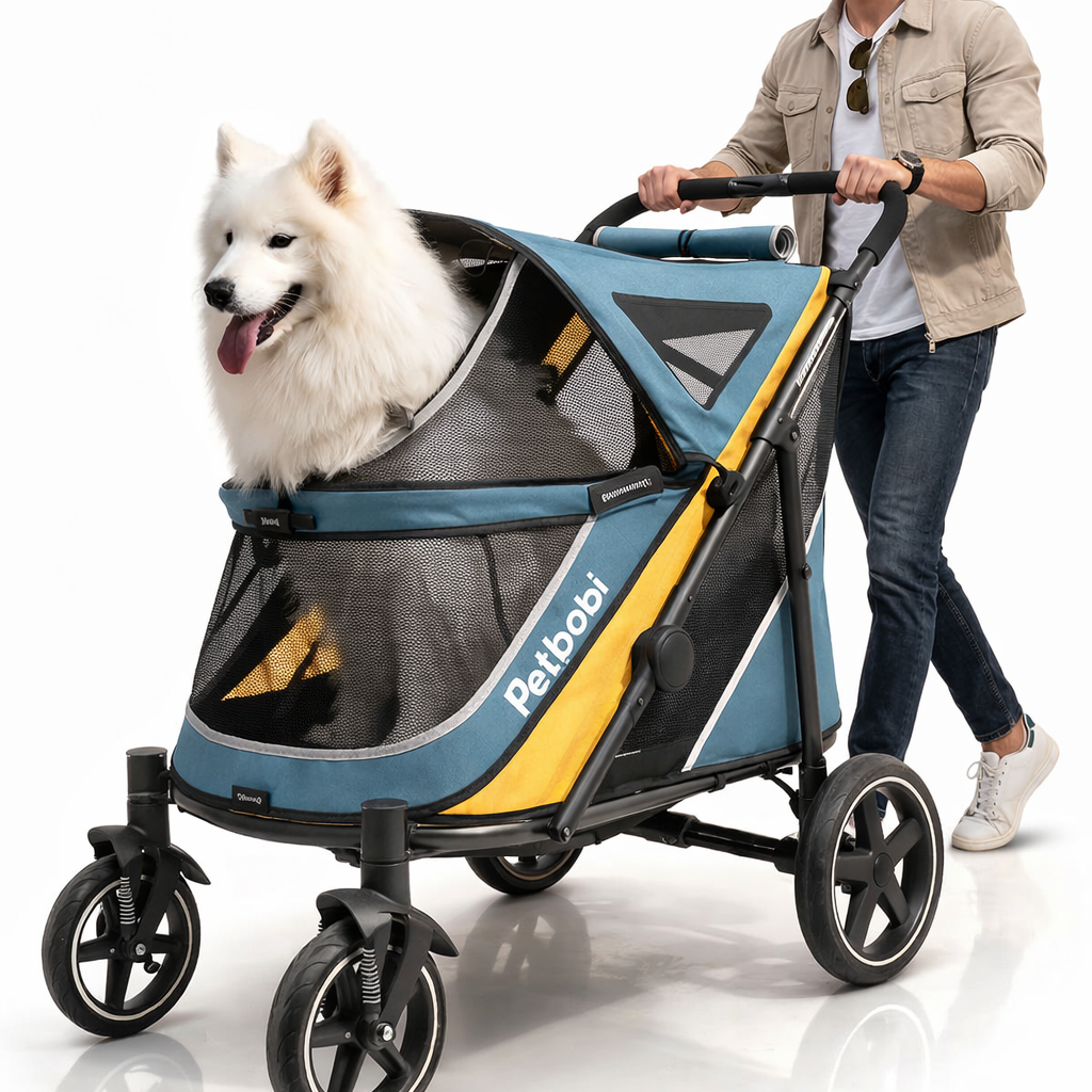 Petbobi NEW Petbobi Pet Cart / Dog Stroller – Medium Dogs – Green