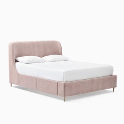 West Elm Lana Upholstered Storage Bed