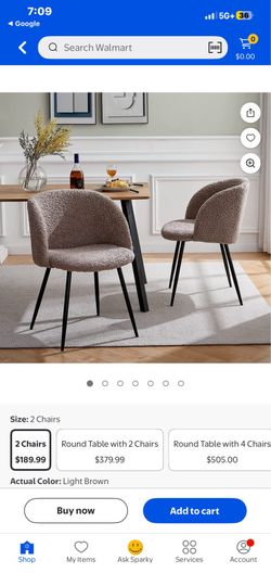 fuzzy dinning chairs