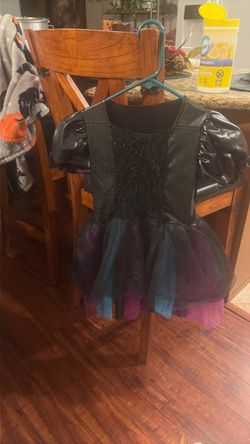 Girls Halloween Witch Costume Dress