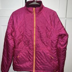 Mountain Hardwear  Women's Switch Flip Jacket Coat Quilted Pink Reversible M