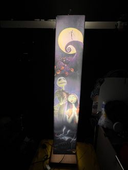 Disney Halloween town floor lamp