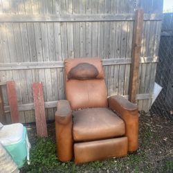 Free Leather Recliner