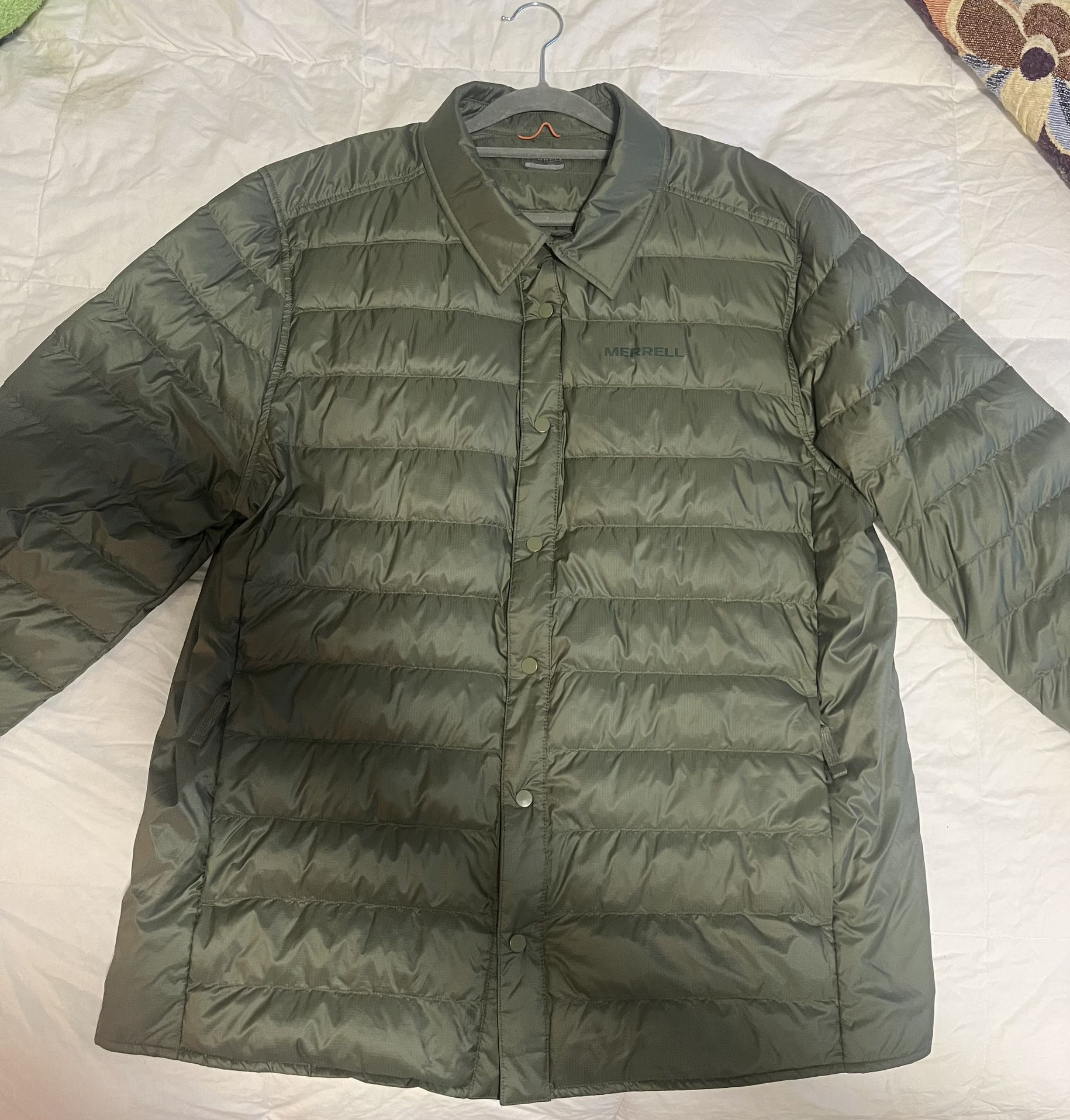 Merrell Men’s Ridgevent Jacket - Large - Green