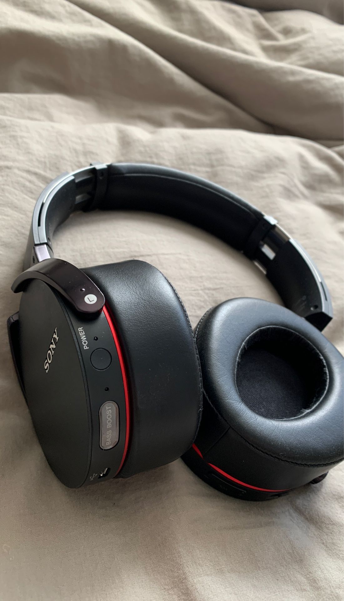 Sony bass boosted headphones