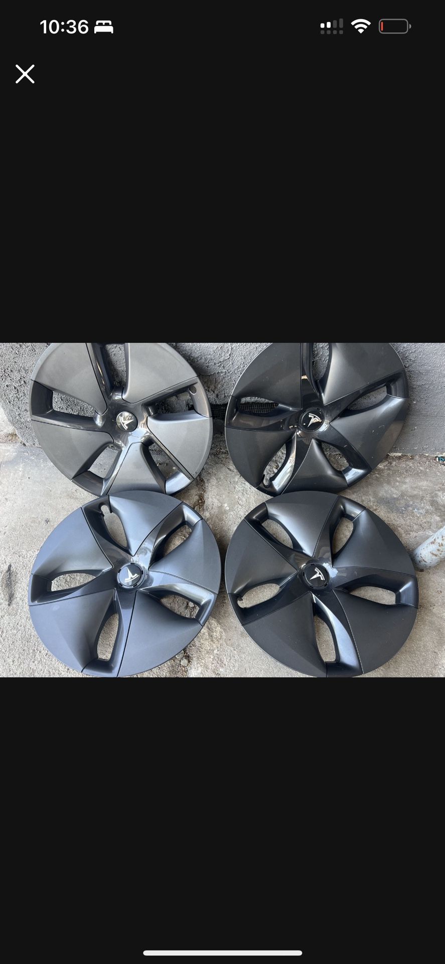 Tesla Model 3 Hubcaps 