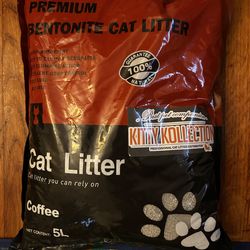 Bentonite Coffee Ground Cat Litter