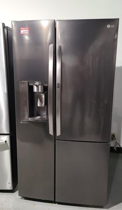 LG Side-by-Side Stainless Steel Refrigerator Fridge
