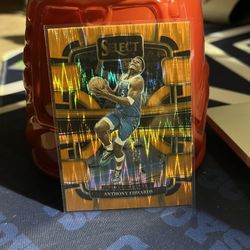 2023-2024 Anthony Edwards Panini Select Orange Flash 