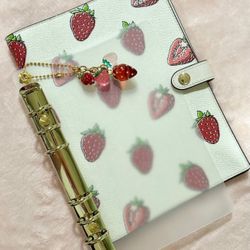 CLEAR INSERT / GOLD RINGS  COACH Notebook Binder Transition Insert