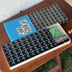 Vintage! 1968 Straight Line Products 5ive Straight The Pegboard Strategy Game