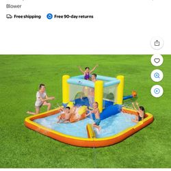 H2O Go Inflatable Bounce house water park slide
