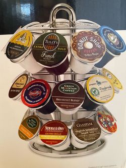 Keurig K-Cup Carousel, Holds 27 K-Cups, Slightly Used. In best condition. In original box.